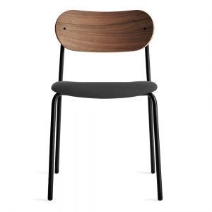 SidebySide Chair - Maharam Meld in Panda + Walnut