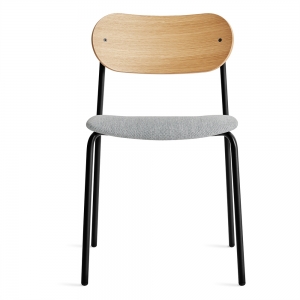 SidebySide Chair - Maharam Mode in Intaglio + White Oak