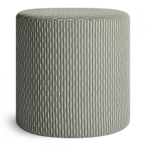 Bumper Indoor/Outdoor Ottoman Small - Sunbrella Moss
