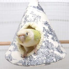 꼬깔 자연화 뽀송 방수 포치 앵무새 침대