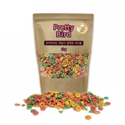 프리티버드 데일리 셀렉트 미디움 펠렛 2kg (회색앵무, 뉴기니아, 금강앵무, 카이큐, 한스, 쟈딘)