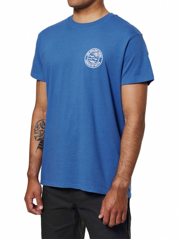 웨트랜드 반팔 티셔츠 - 베이 블루
