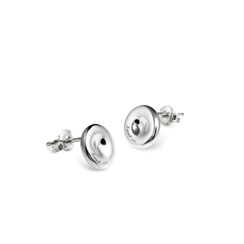 Erythrocyte earring Sterling silver
