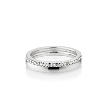 MR-VII Square Layerd ring 2.3mm & 1.5mm Sterling silver