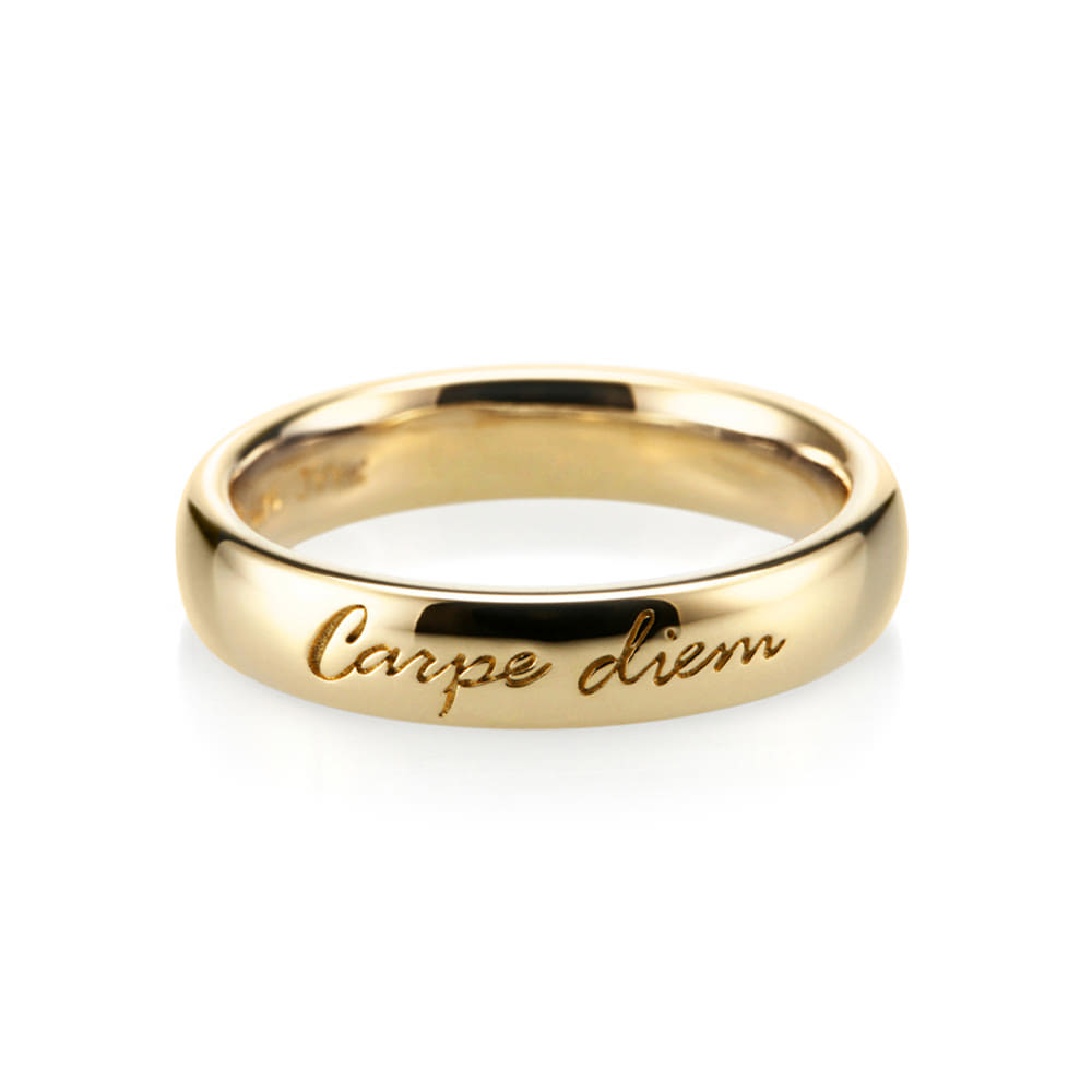 Carpediem ring (M) 14k gold