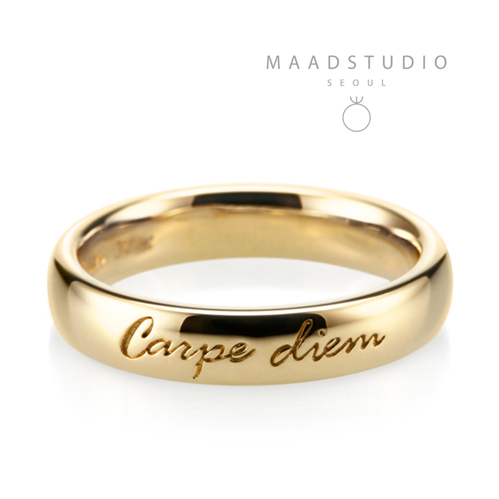 Carpediem ring (M) 14k gold