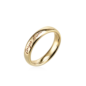 Carpediem ring (M) 14k gold