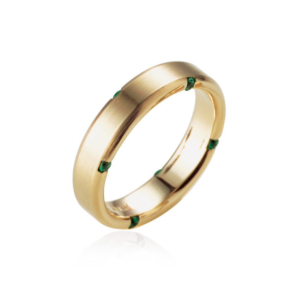 가이던스링 (소) 14k green CZ