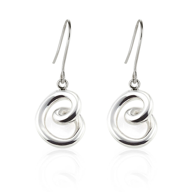 사랑 고리 귀걸이 (소) Silver_925