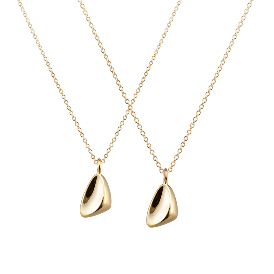 Gayo maretan II couple pendant Set (M&M) 14k gold