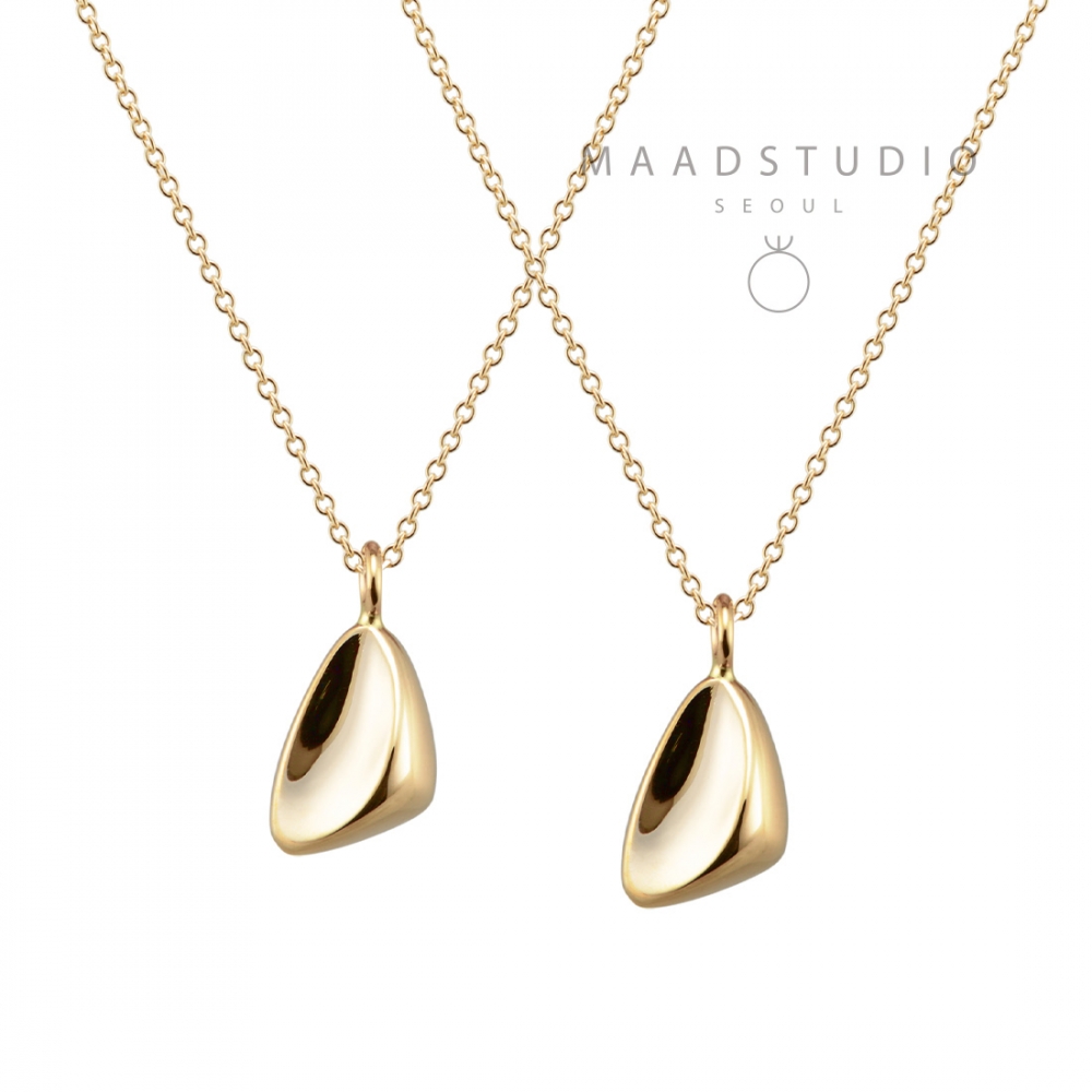 Gayo maretan II couple pendant Set (M&M) 14k gold