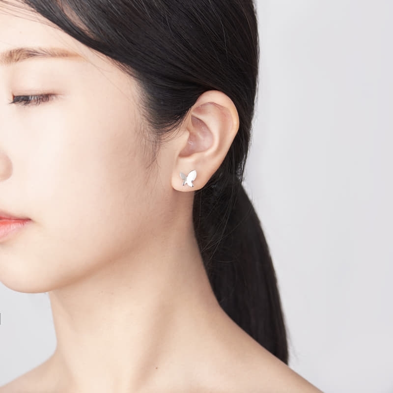 Hanabi earring (S) Sterling silver