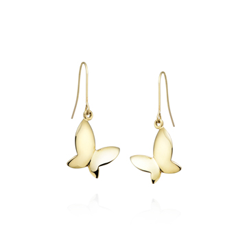 Hanabi drop earring (S) 14k gold