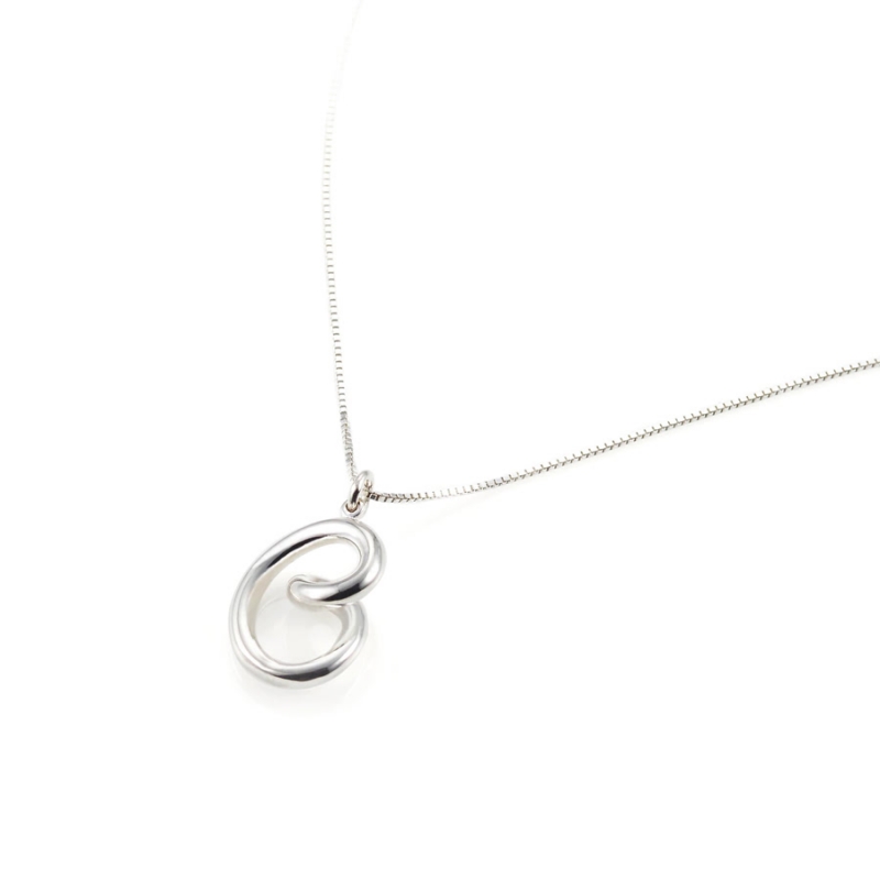 Love heart pendant (M) Sterling silver