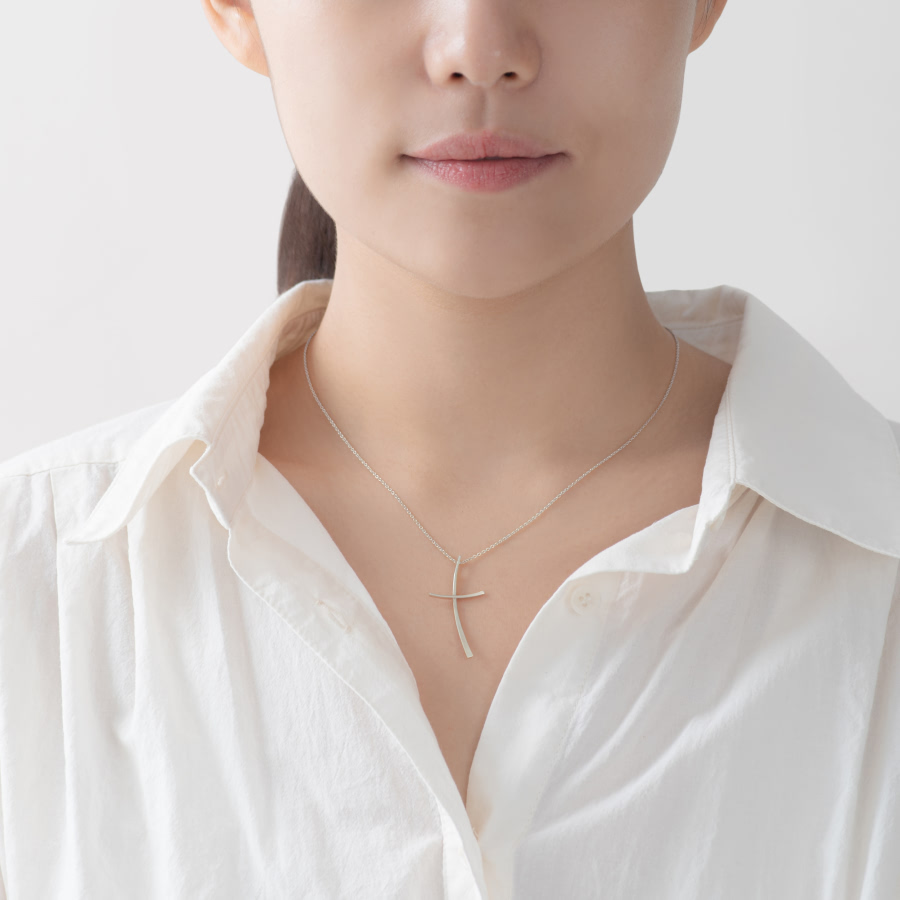 레이크로스 목걸이 (대) Silver_925