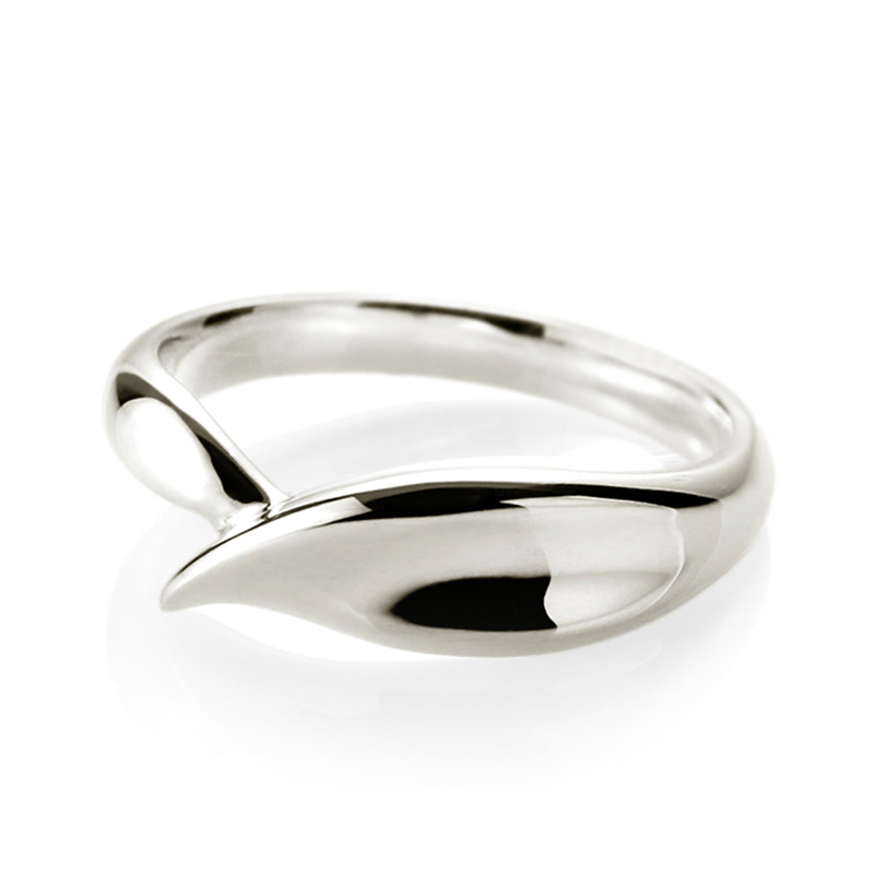 잎 반지 (소) Silver_925