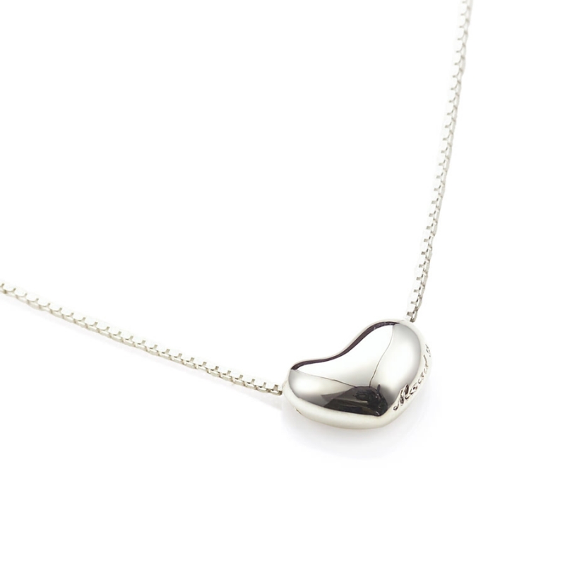 Cumulus heart pendant Sterling silver