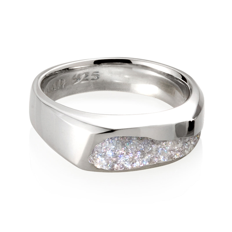 결정II 반지 (중) Silver_925 CZ