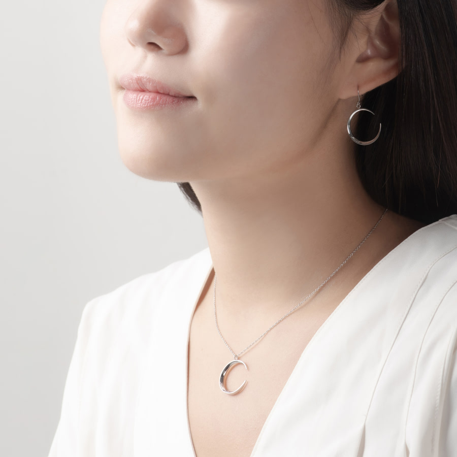 월령 목걸이 (중) Silver_925