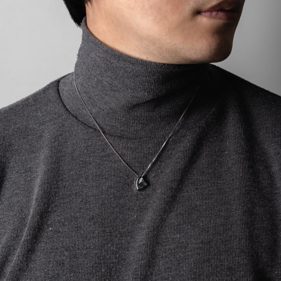 결정 목걸이 (대) Silver_925