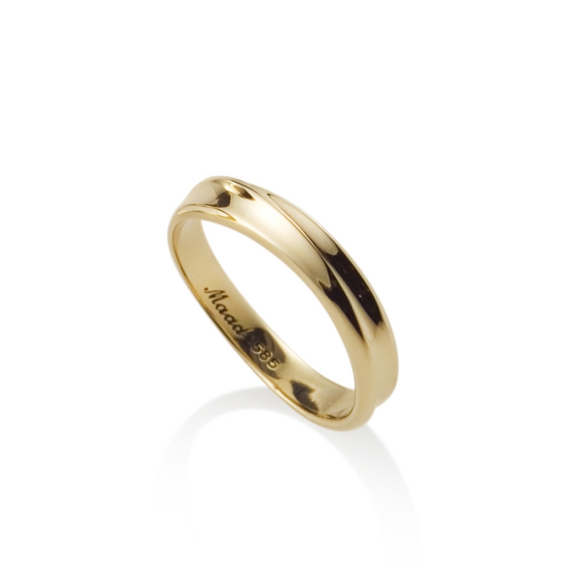 Infinity II ring (S) 14k gold