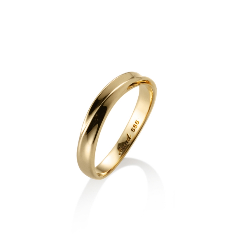 Infinity II ring (S) 14k gold