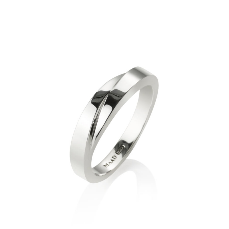 Unison ring (L) Sterling silver