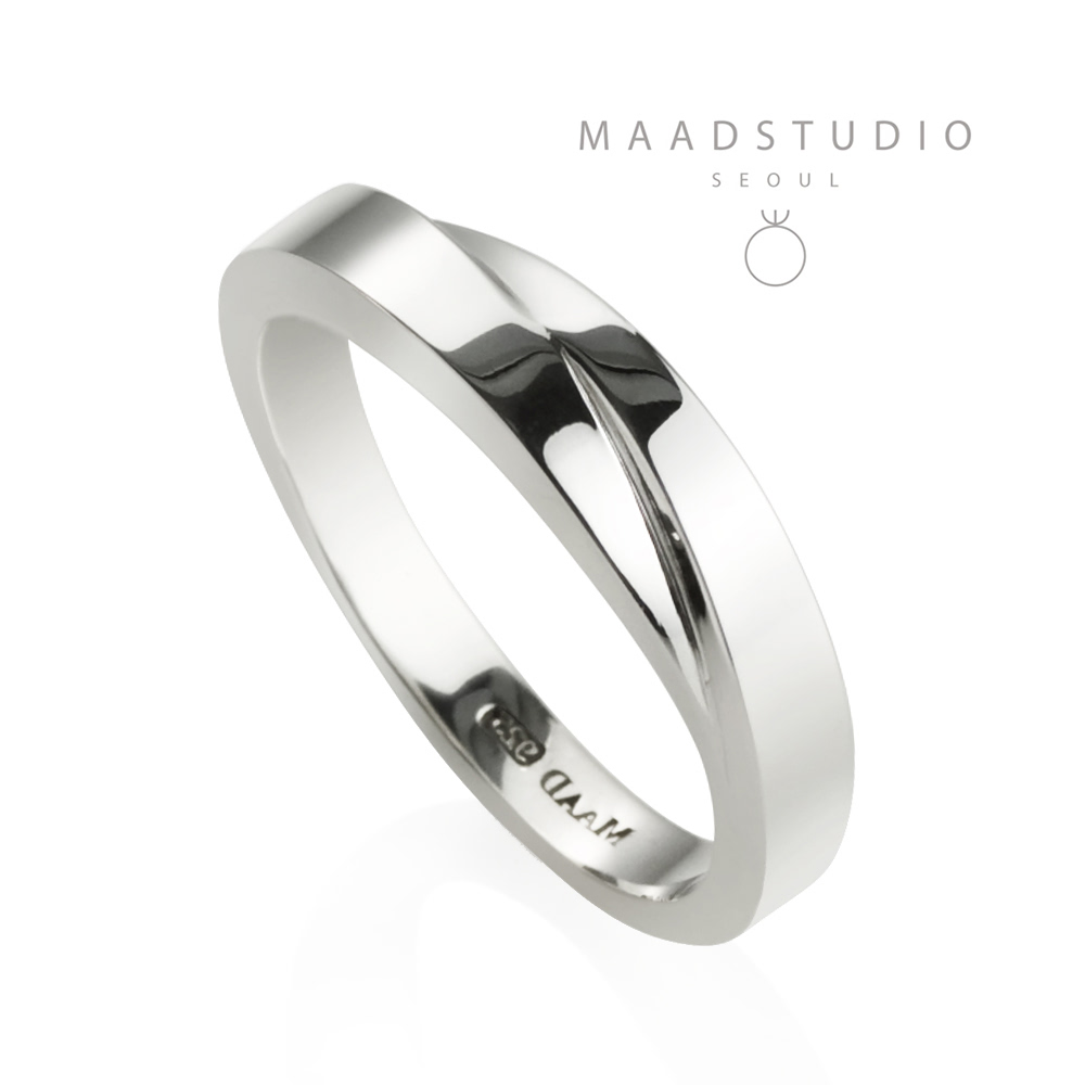 Unison ring (L) Sterling silver