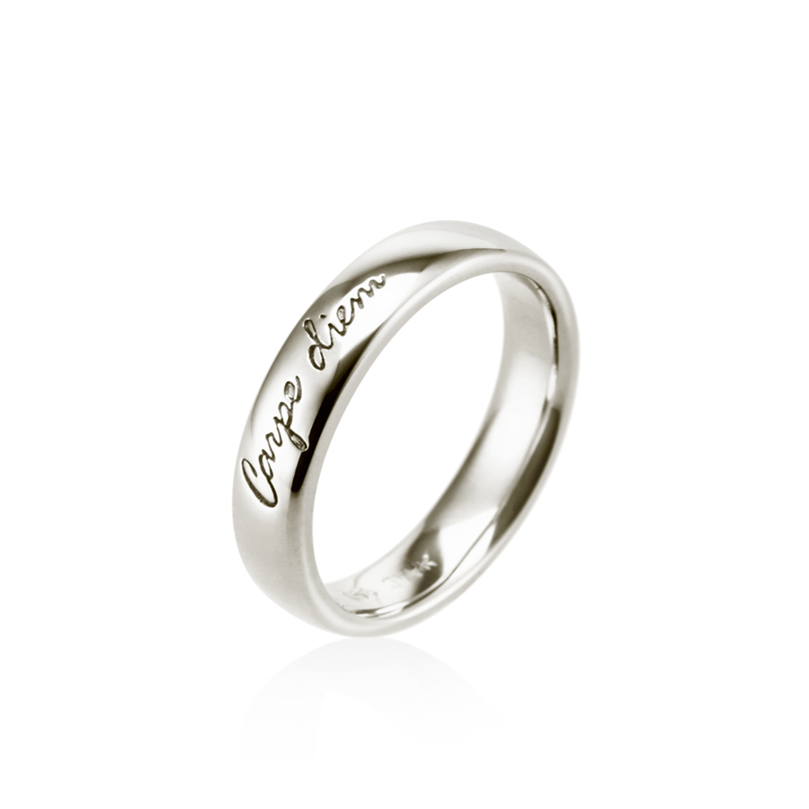 Carpediem ring (L) Sterling silver