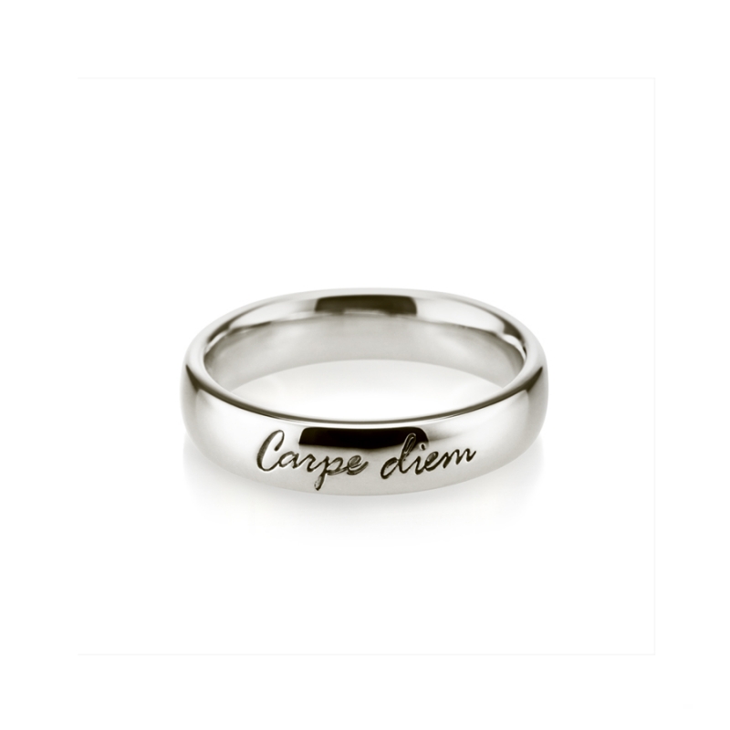 Carpediem ring (L) Sterling silver