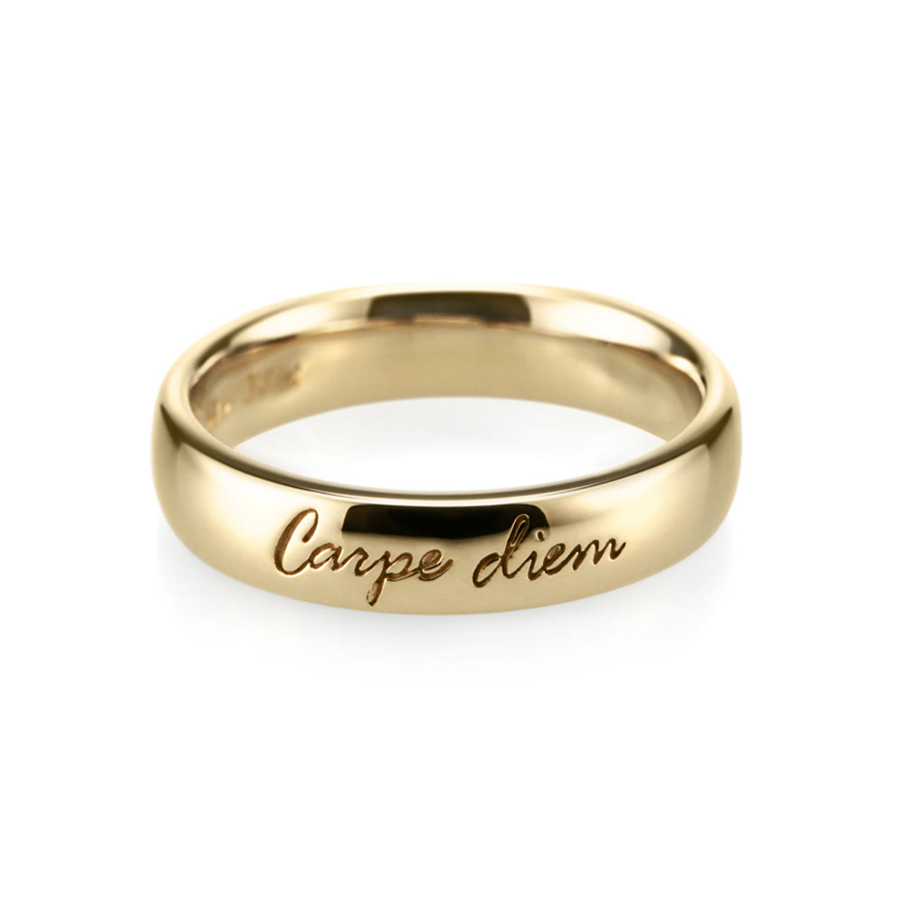 Carpediem ring (L) 14k gold