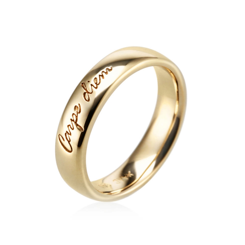 Carpediem ring (L) 14k gold