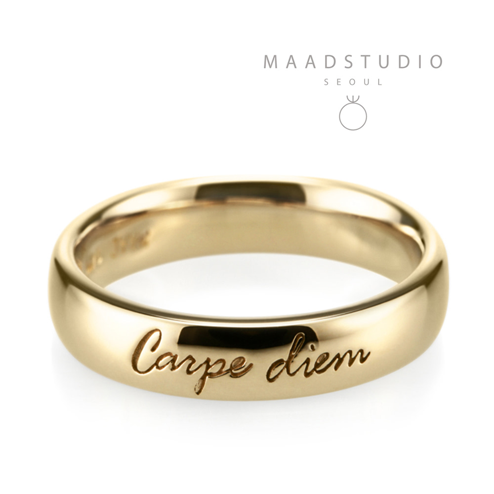 Carpediem ring (L) 14k gold