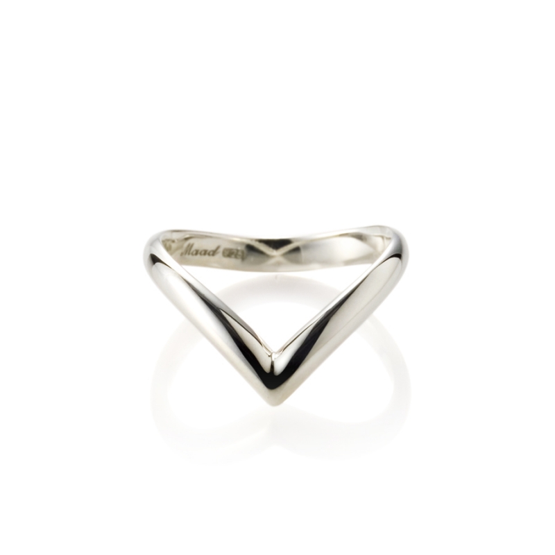 Love heart II ring (L) Sterling silver