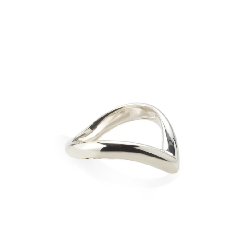 Love heart II ring (L) Sterling silver