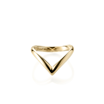 Love heart II ring (M) 14k gold