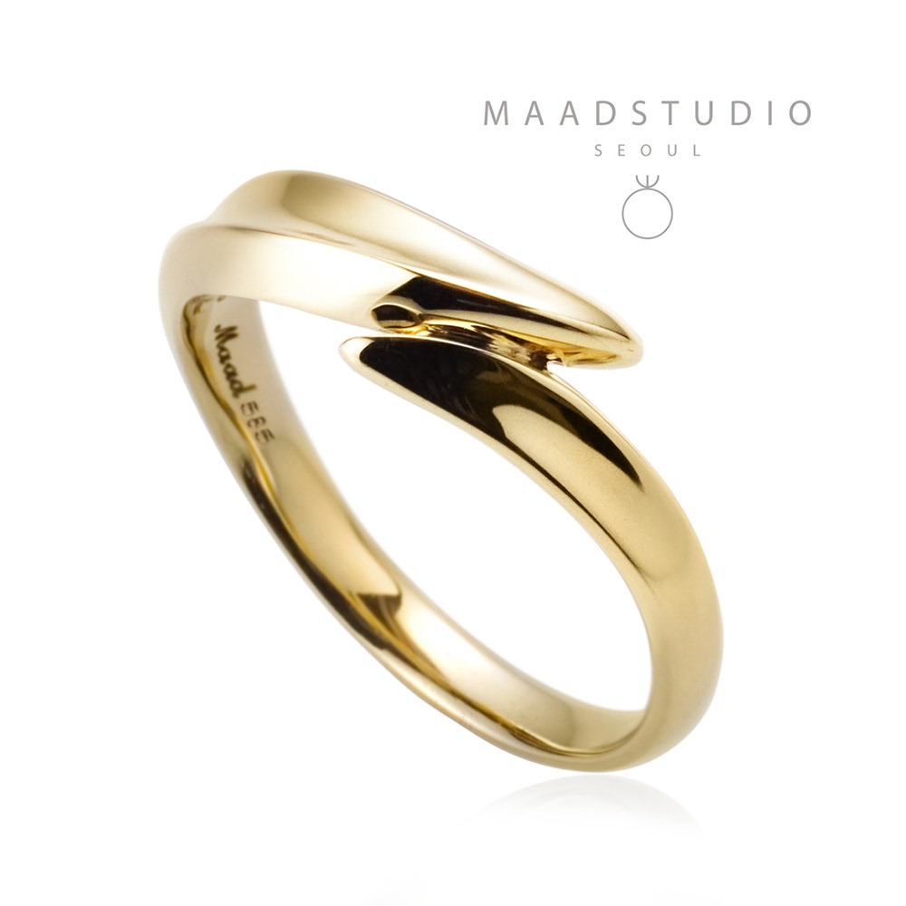 Neofinetia ring (M) 14k gold