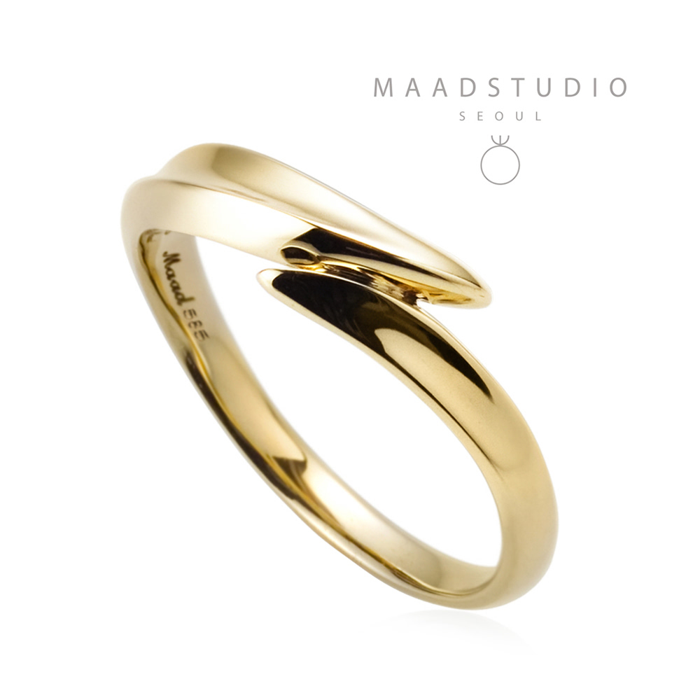 Neofinetia ring (S) 14k gold