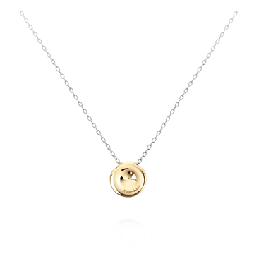 Erythrocyte pendant (M) 14k gold