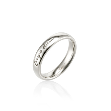 Carpediem ring (S) Sterling silver