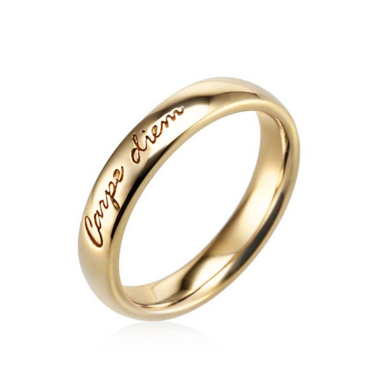 Carpediem ring (S) 14k gold