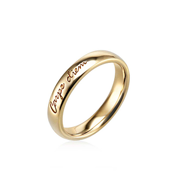 Carpediem ring (S) 14k gold