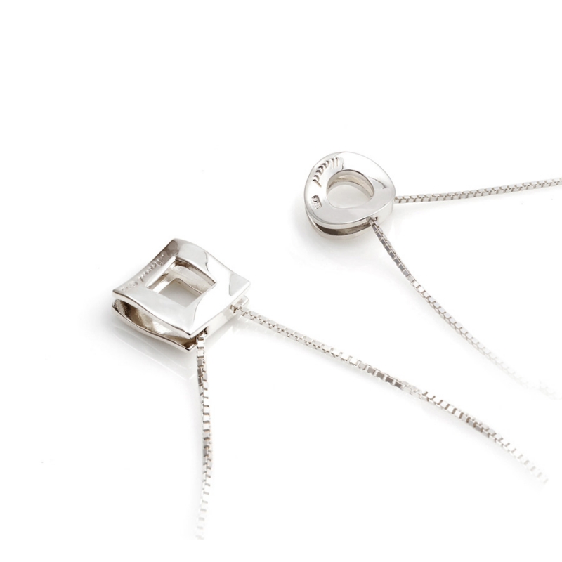 Kyul & Yeon II twin pendant (M&S) Sterling silver