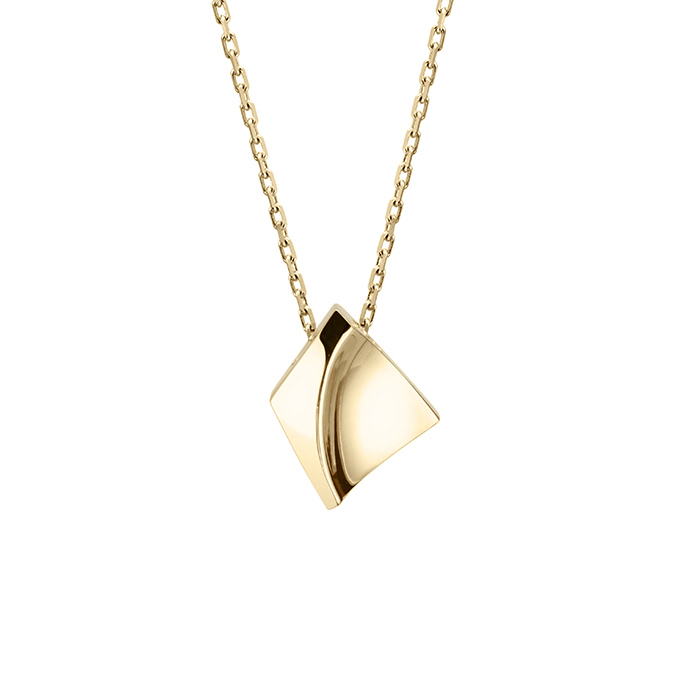 결정 목걸이 (소) 14k