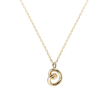 Loveheart pendant (S) 14k gold