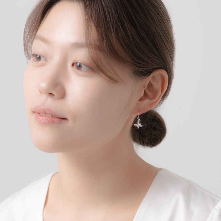 하나비 Set (소+소fe) 14k 화이트골드
