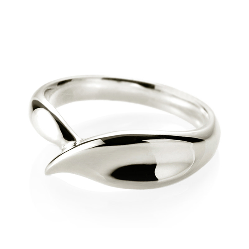 잎 반지 (중) Silver_925