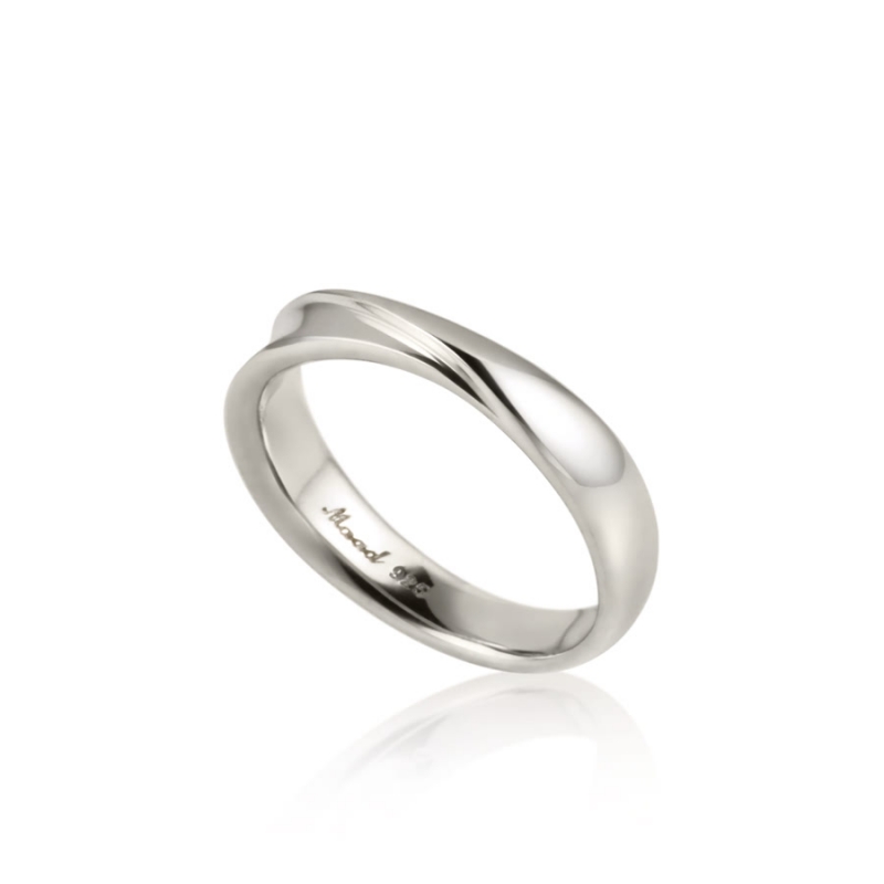Infinity I ring (L) Sterling silver