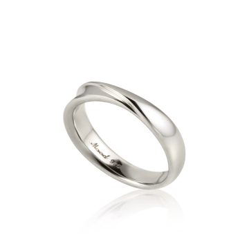 Infinity I ring (L) Sterling silver