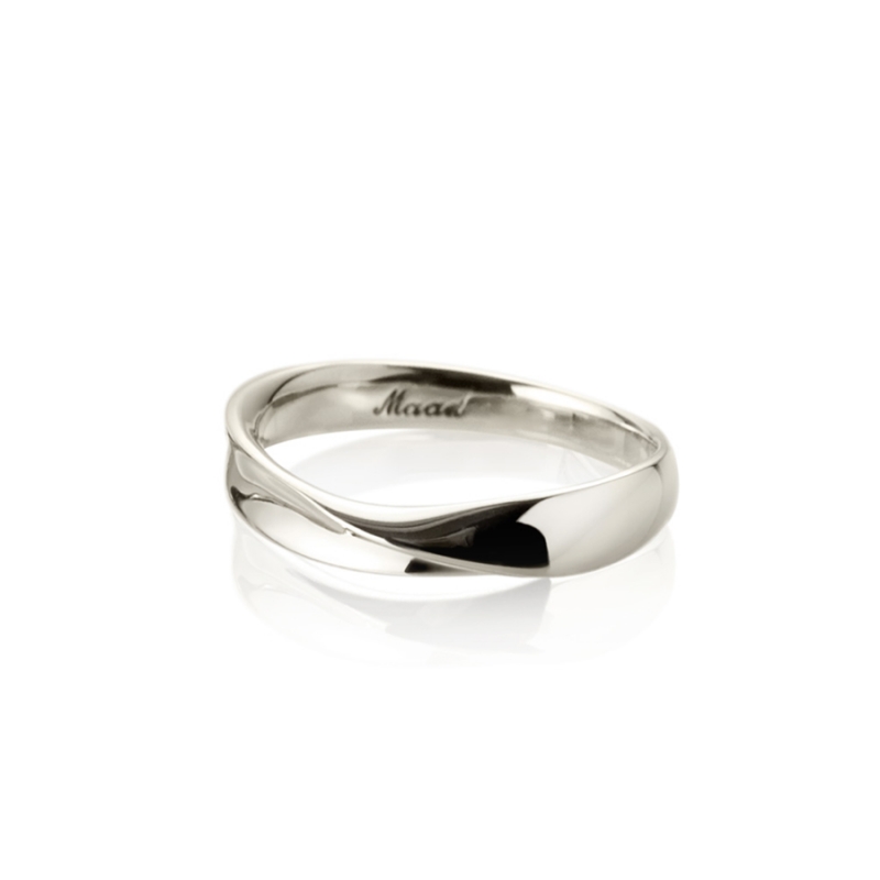 Infinity I ring (M) Sterling silver
